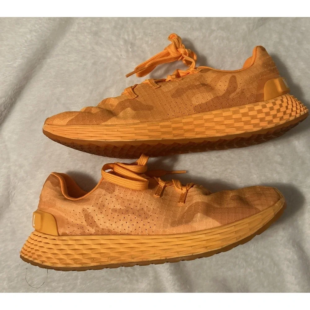 Nobull Unisex Ripstop Runner‎ Neon Orange Running Shoes Men Size 7